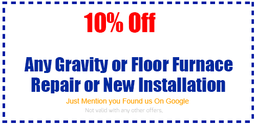 gravity floor furnace repair
